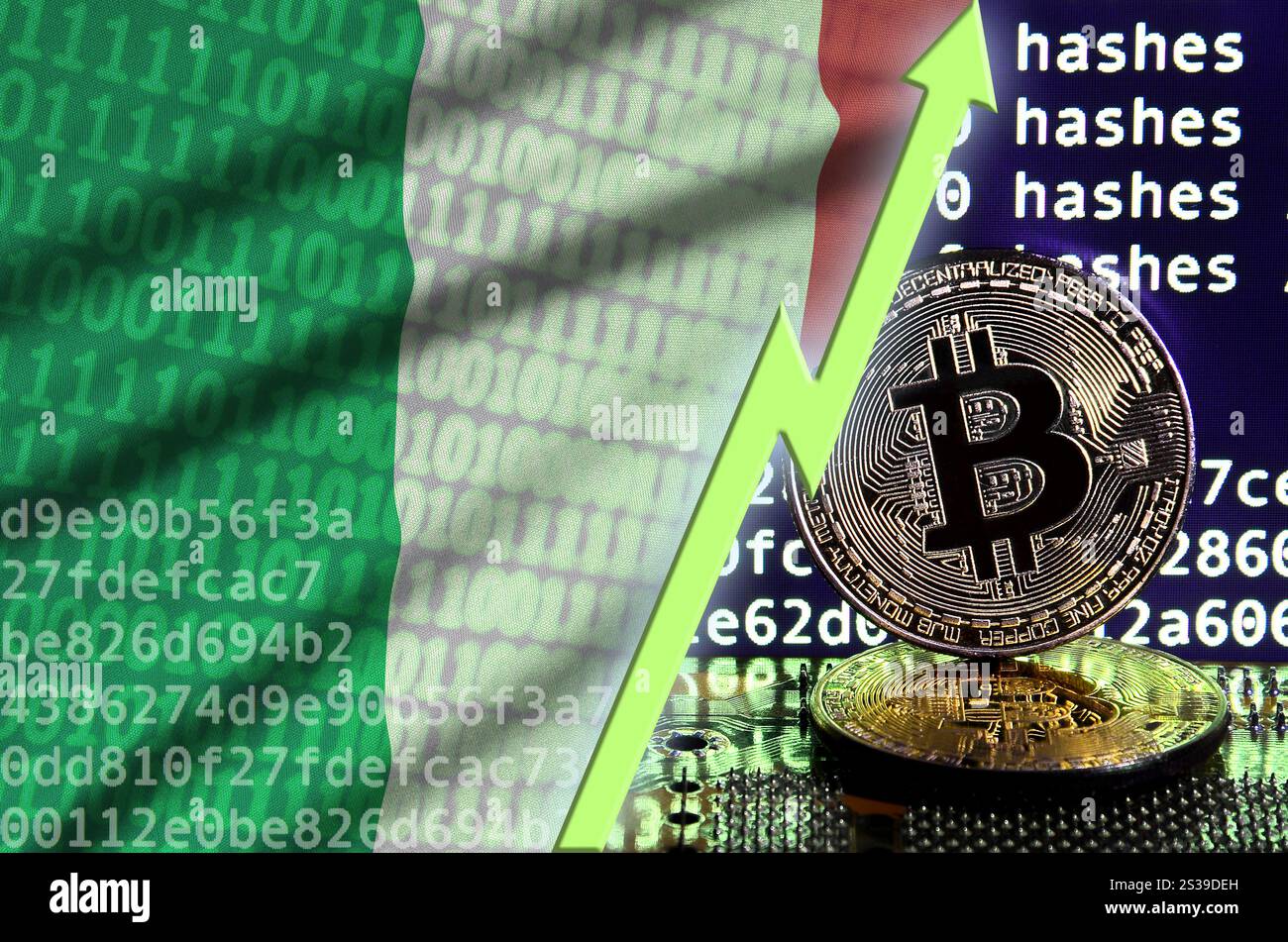 Italy bitcoin hi-res stock photography and images - Alamy