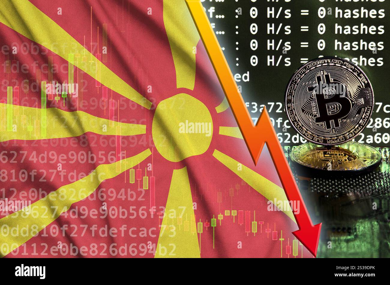 Macedonia bitcoin hi-res stock photography and images - Alamy