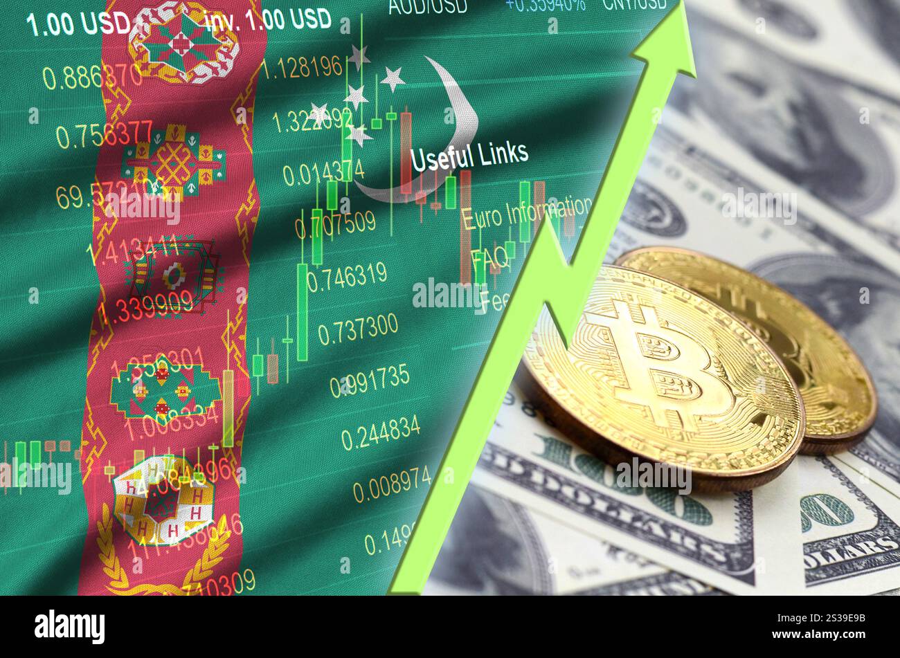 Turkmenistan crypto hi-res stock photography and images - Alamy