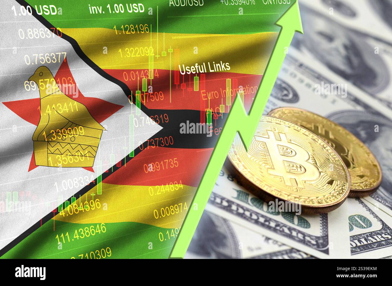 Zimbabwe crypto hi-res stock photography and images - Alamy