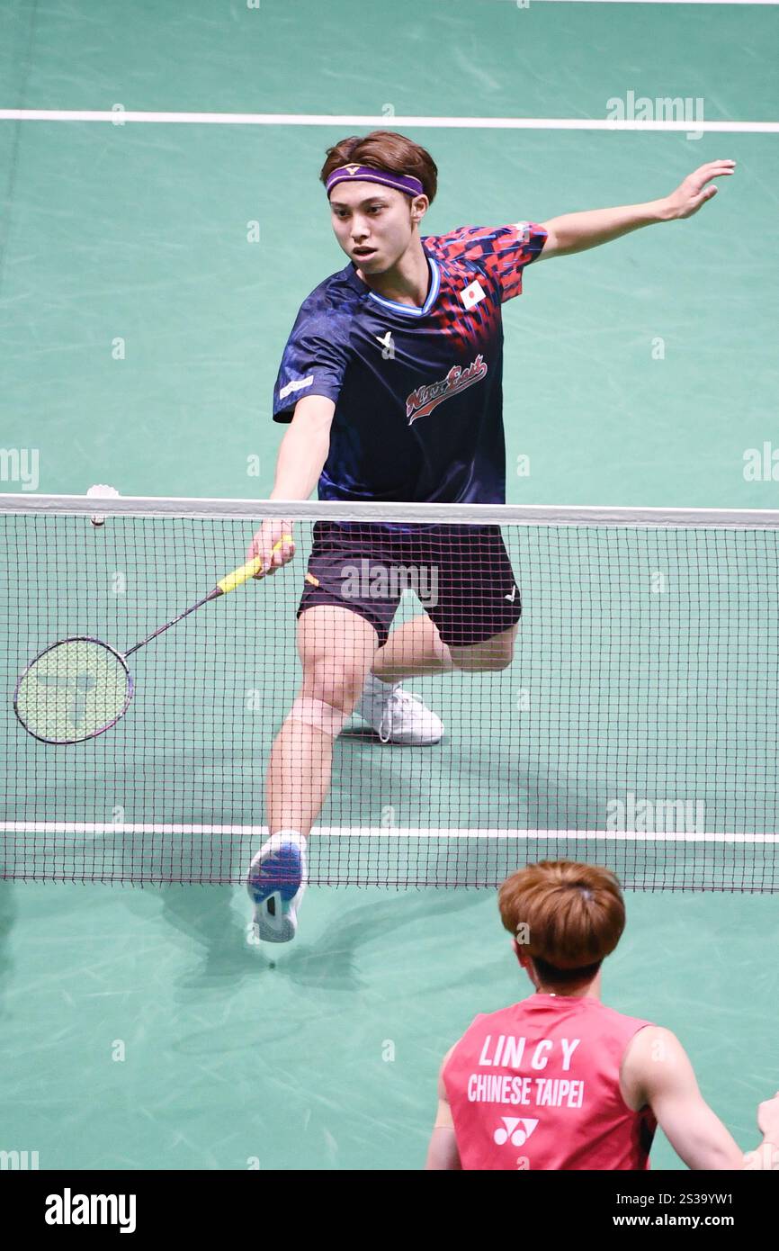 Kodai Naraoka (JPN), JANUARY 9, 2025 Badminton PETRONAS Malaysia