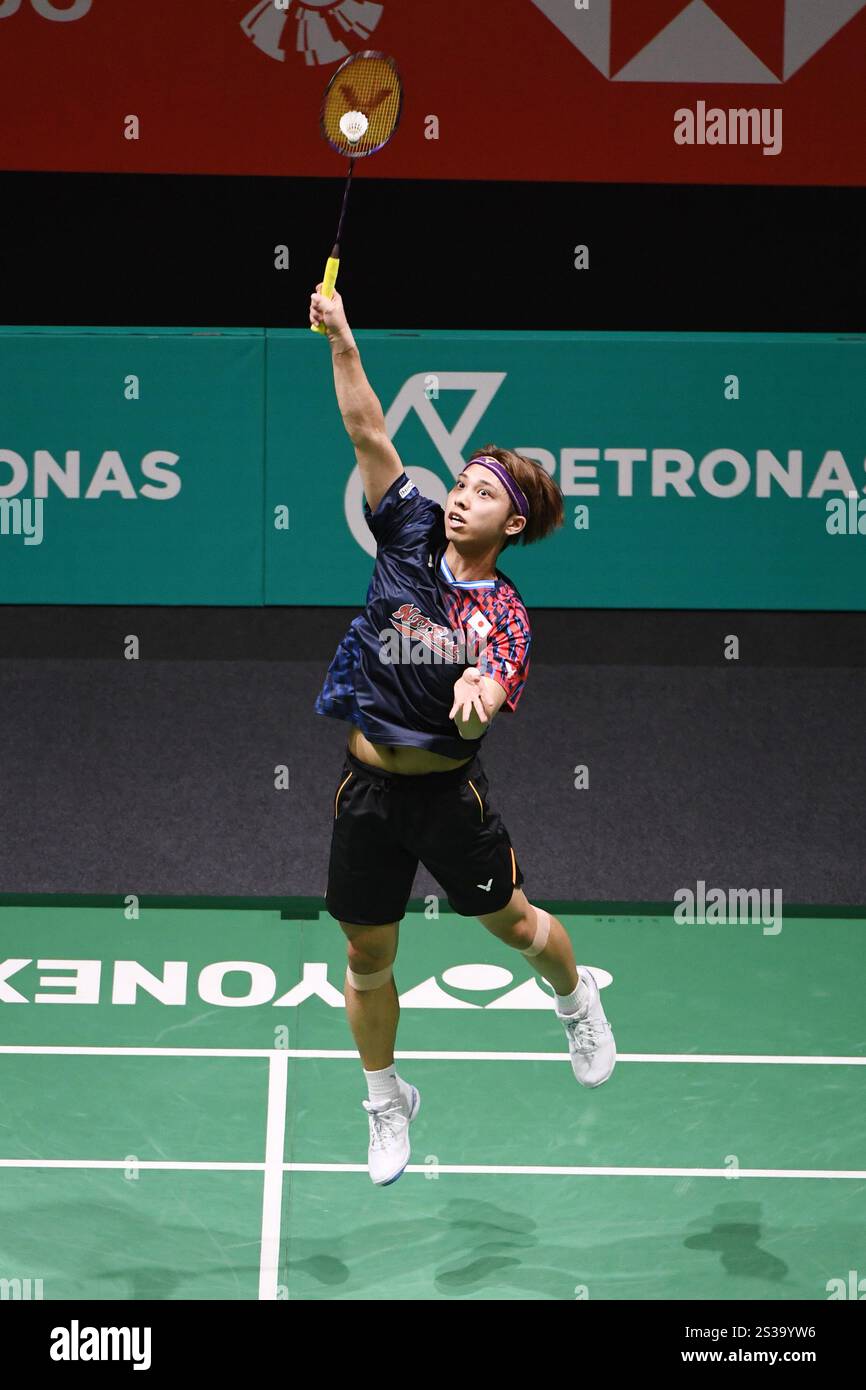Kodai Naraoka (JPN), JANUARY 9, 2025 Badminton PETRONAS Malaysia