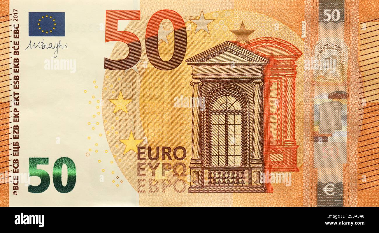 50 euro banknote front hi-res stock photography and images - Alamy