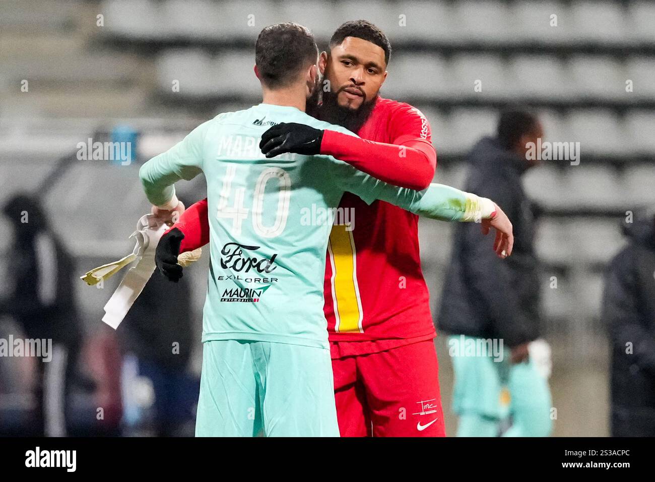 05 Simon FALETTE (mar) during the Ligue 2 BKT match between Paris FC ...