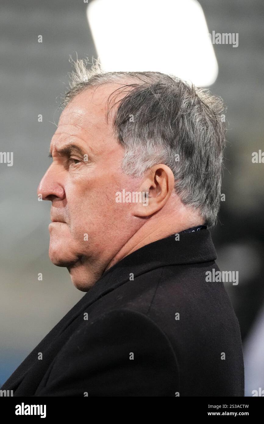 Pierre FERRACCI (President Paris Fc PFC) during the Ligue 2 BKT match ...