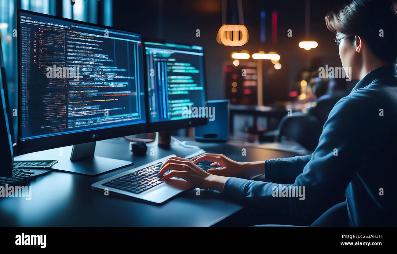 Coding symbols visuals hi-res stock photography and images - Alamy