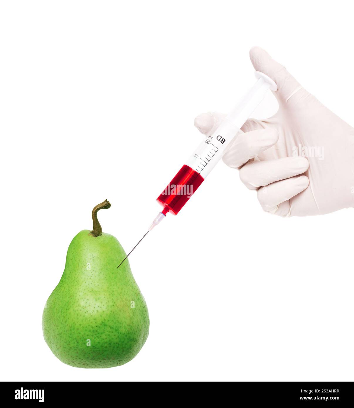 Vitamin Injection isolated on white background. Vitamin Injection Stock ...