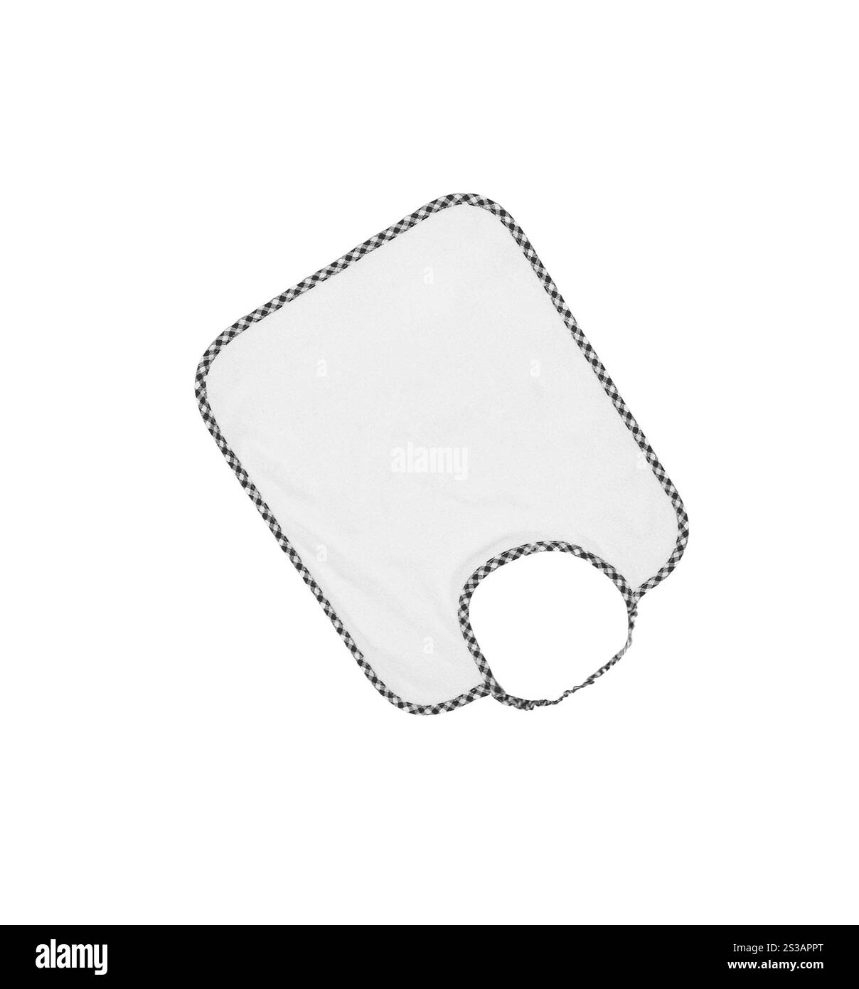 baby bib isolated on white background Stock Photo - Alamy
