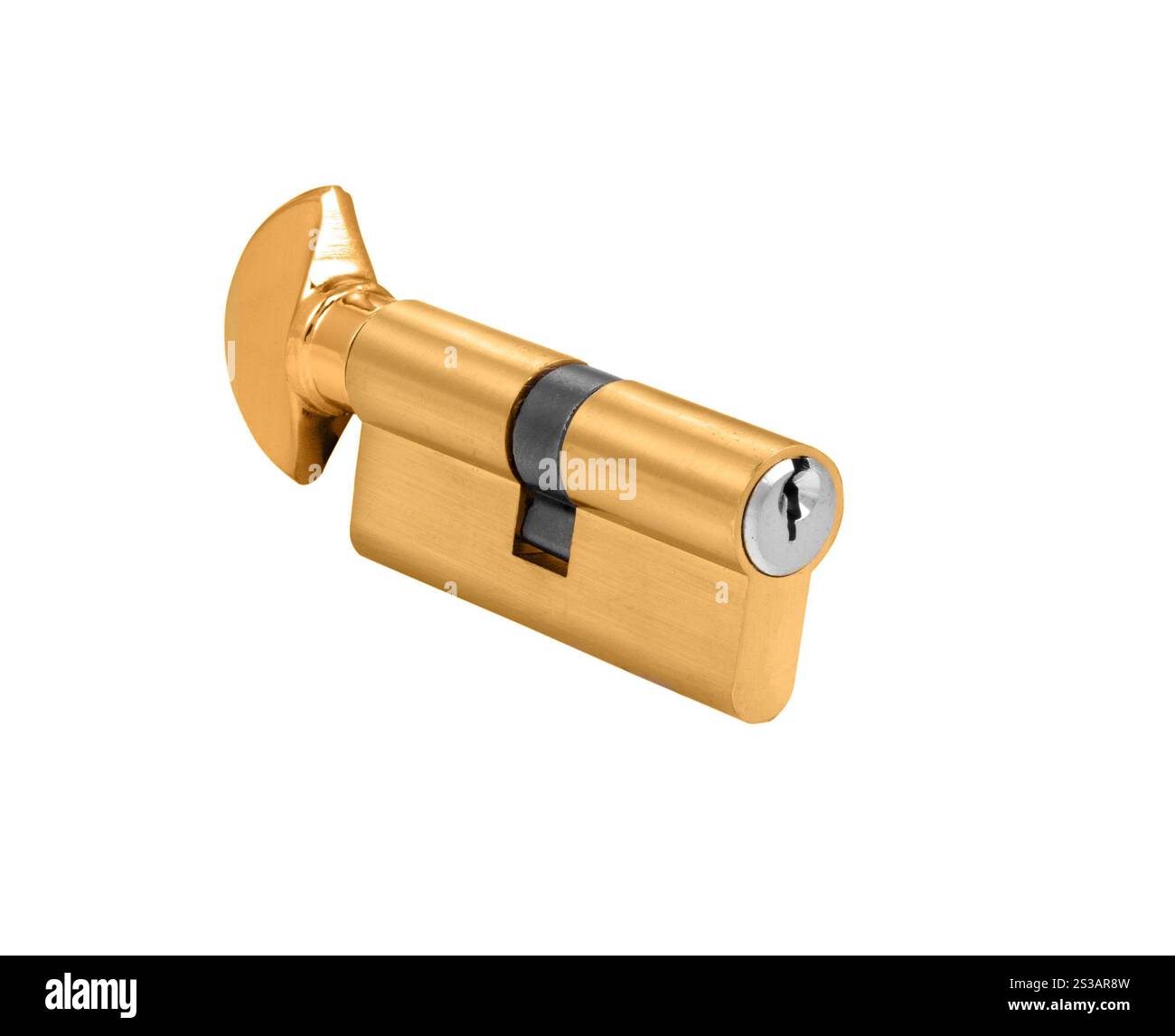 door lock isolated on white background. door lock Stock Photo - Alamy
