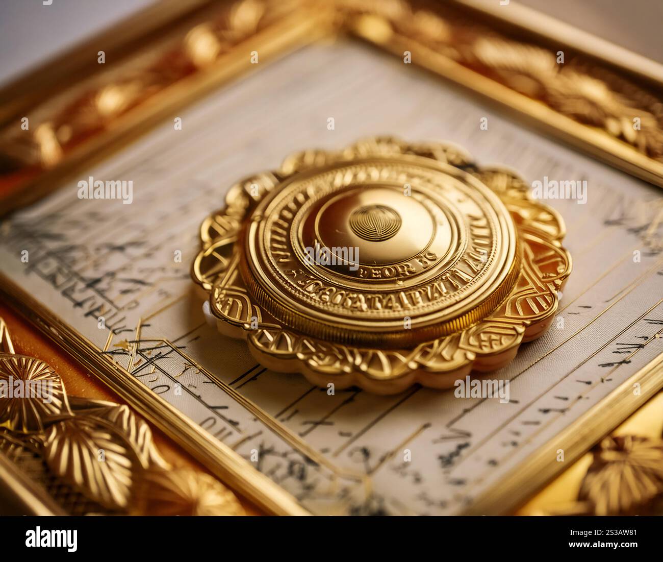 Certificate iconography hi-res stock photography and images - Alamy
