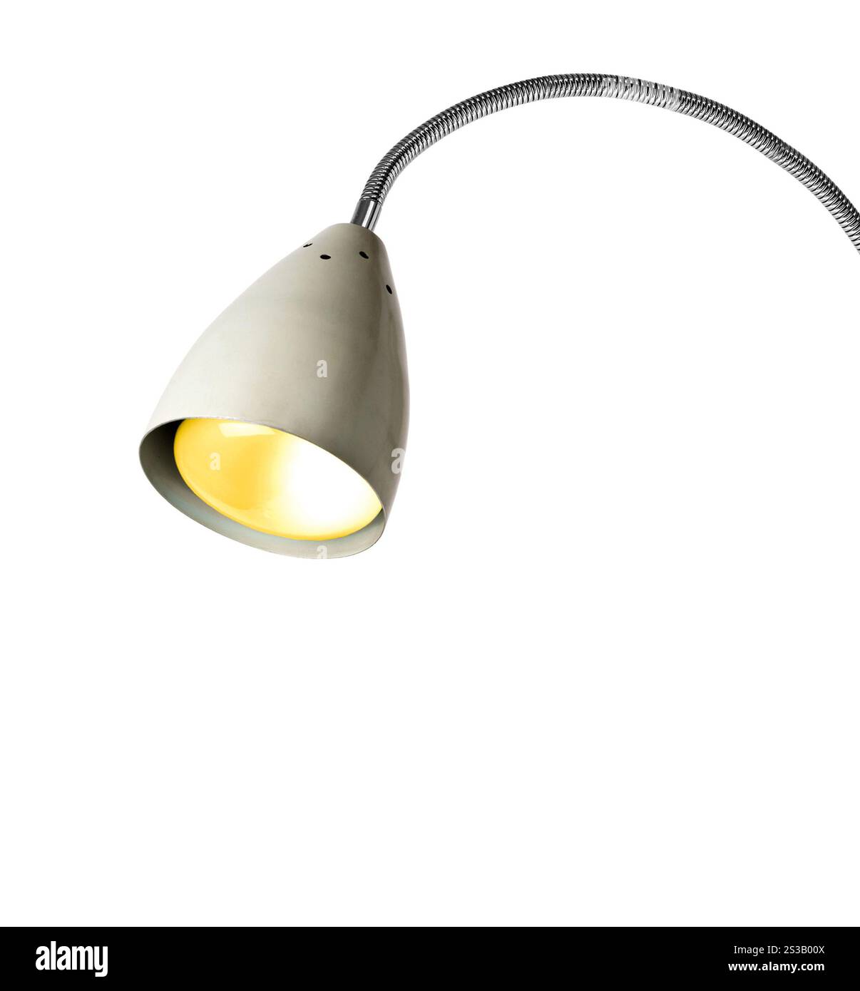 Desk Lamp isolated on white background. Desk Lamp, isolated Stock Photo