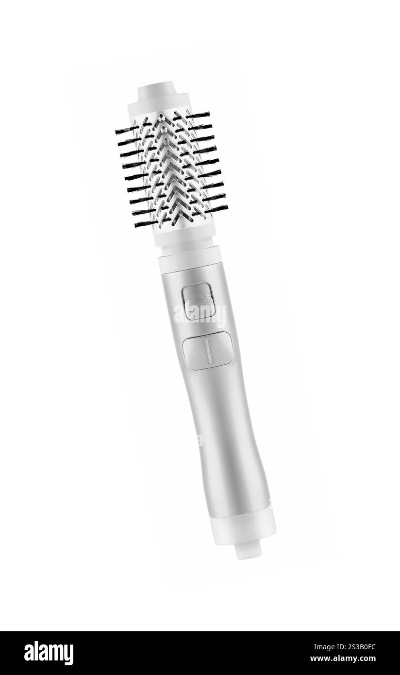 hair brushes for a baby. Pink hair brushes for a baby Stock Photo