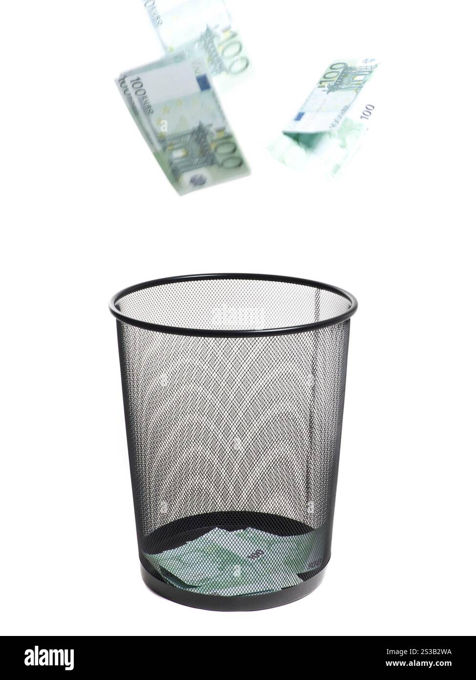 Trash money Cut Out Stock Images & Pictures - Alamy