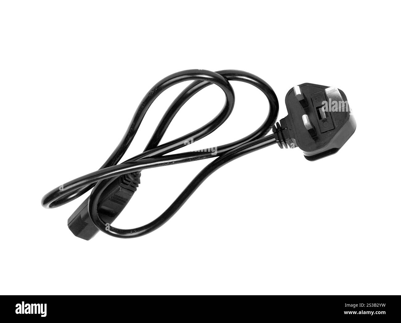 Electrical Plug Isolated On White Background Electrical Plug Isolated