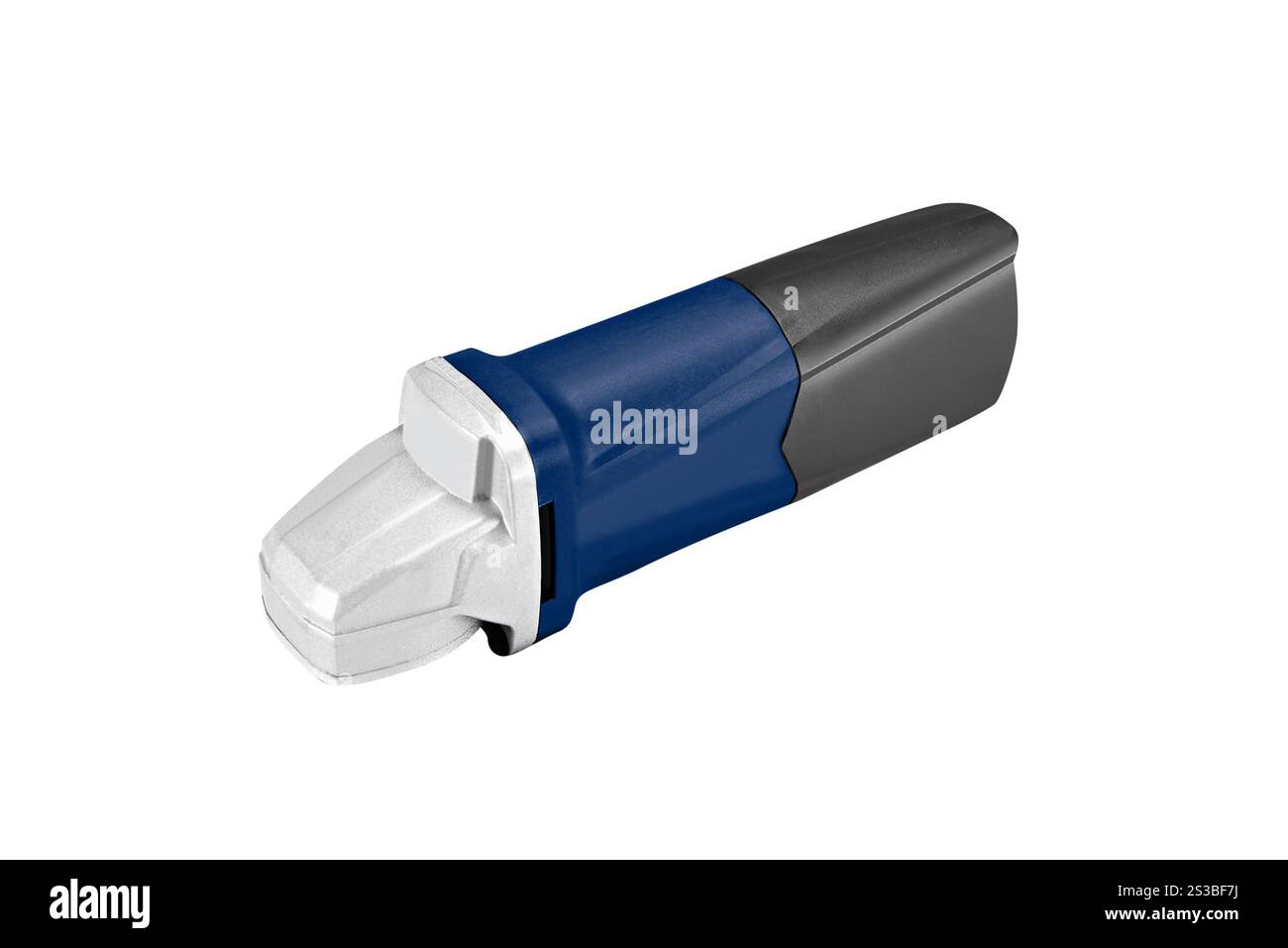 angle grinder isolated on a white background Stock Photo