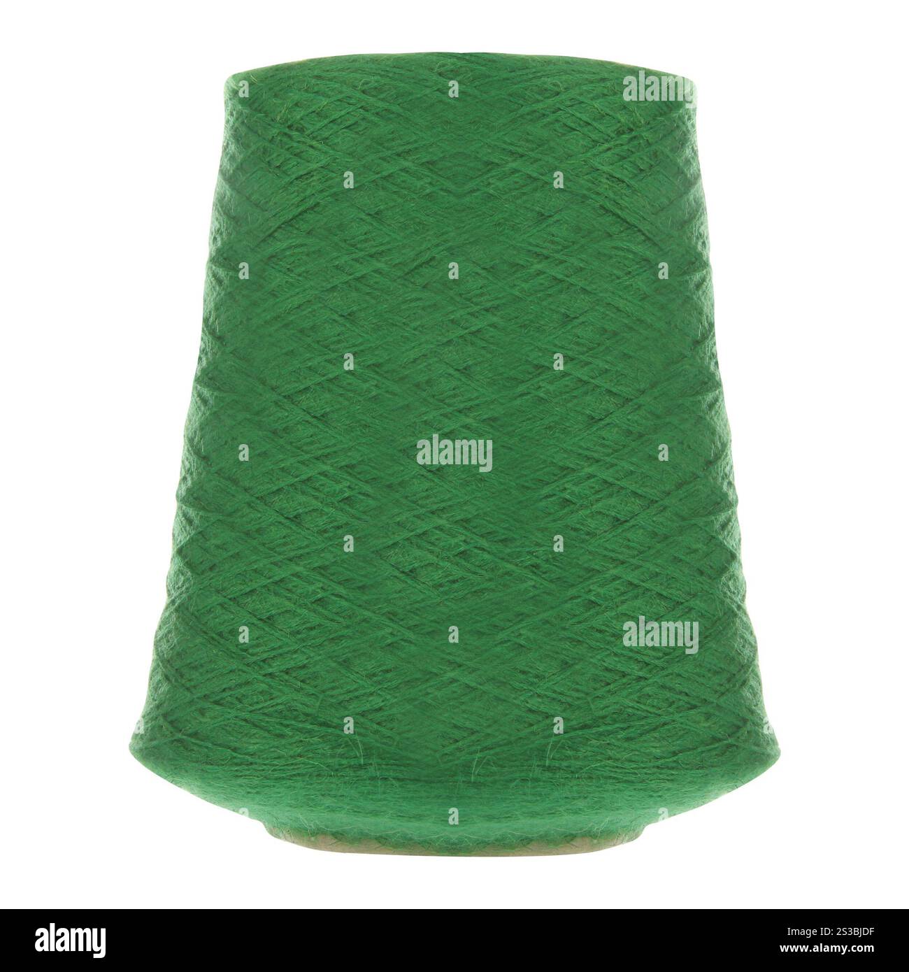 Roll of Twine isolated on a White Background Stock Photo