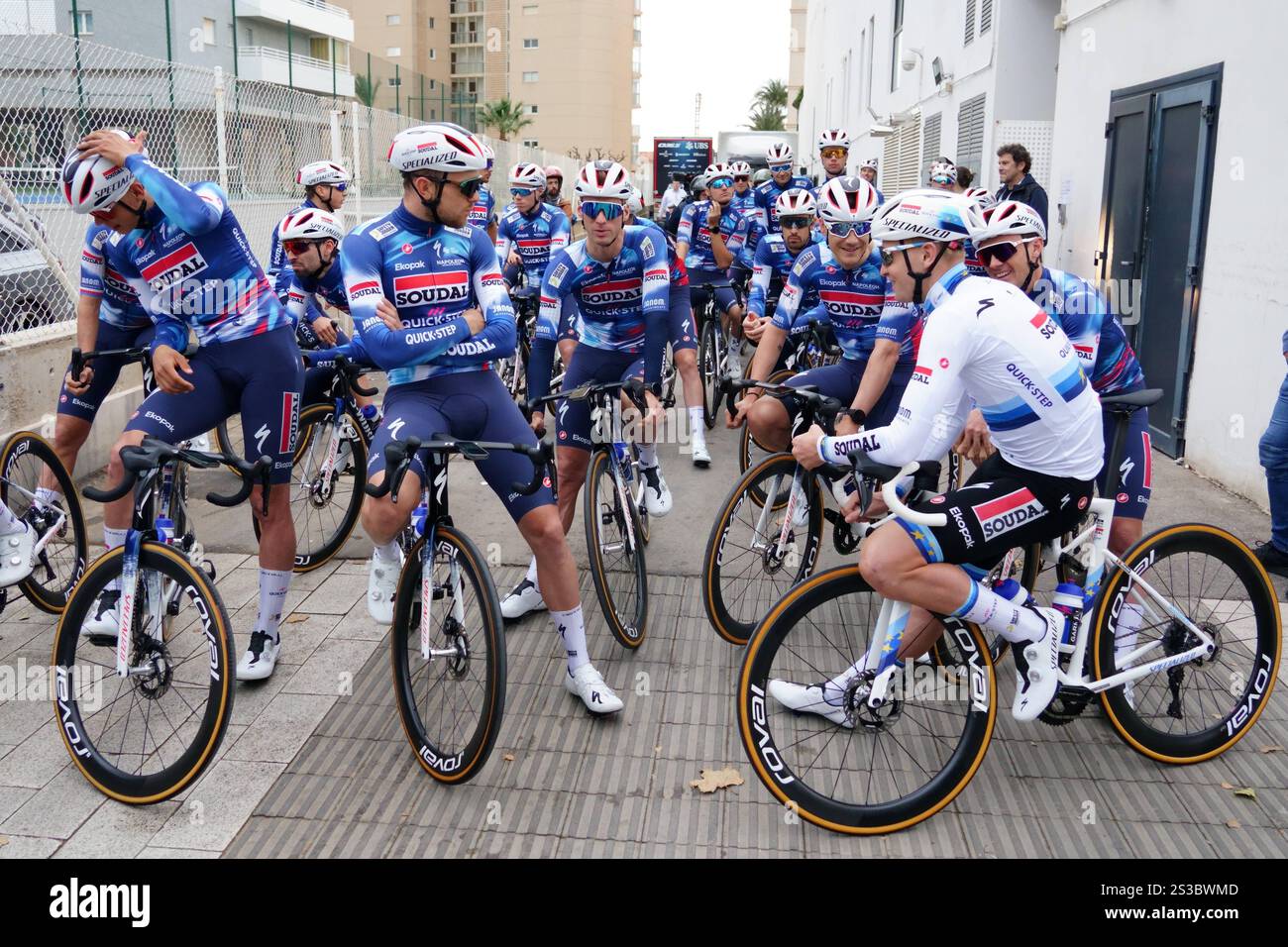 9th January 2025; Suitopia Sol y Mar Suites Hotel, Calpe, Alicante, Spain; 2025 Soudal Quick