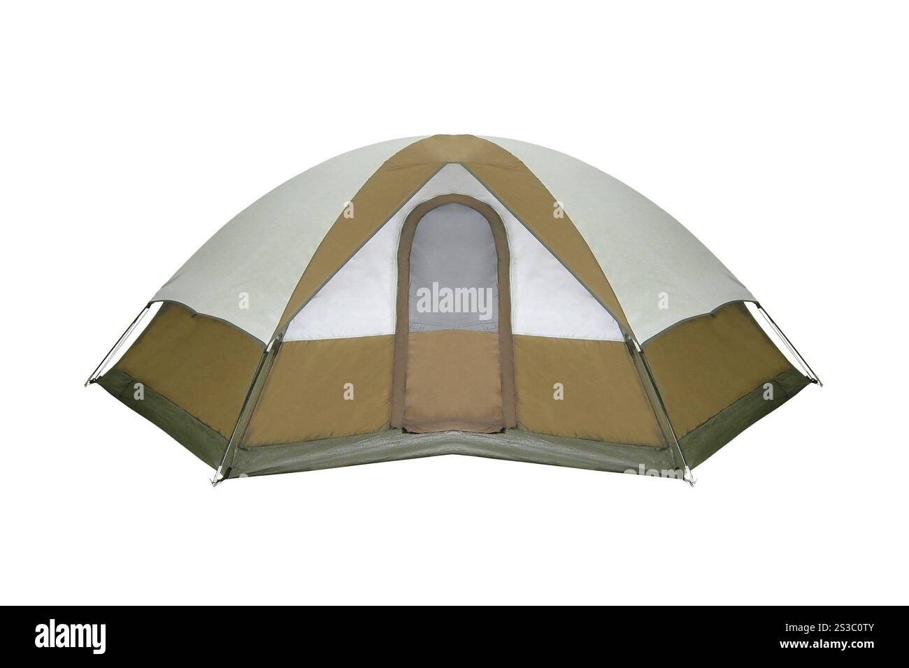 tourist tent isolated on white background Stock Photo - Alamy