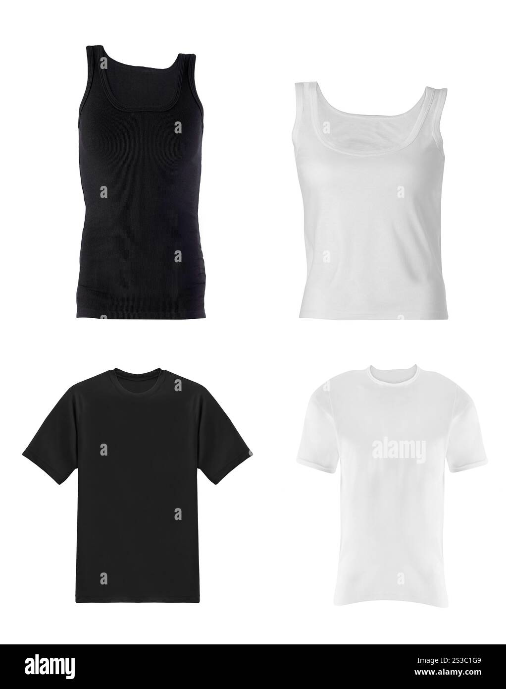 Black and white shirts hi-res stock photography and images - Alamy