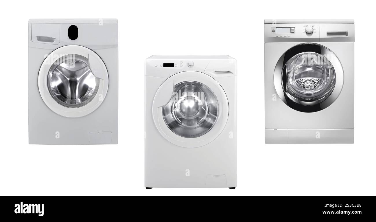 Washing machines isolated. Washing machine isolated Stock Photo - Alamy