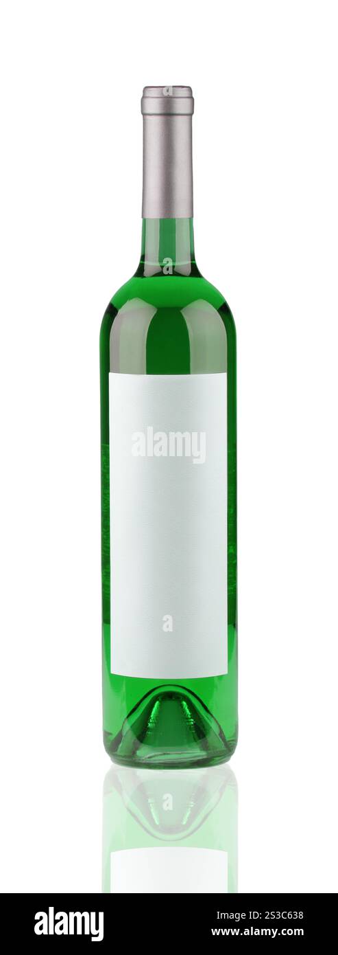 absinth isolated on white background. absinth isolated on white Stock Photo