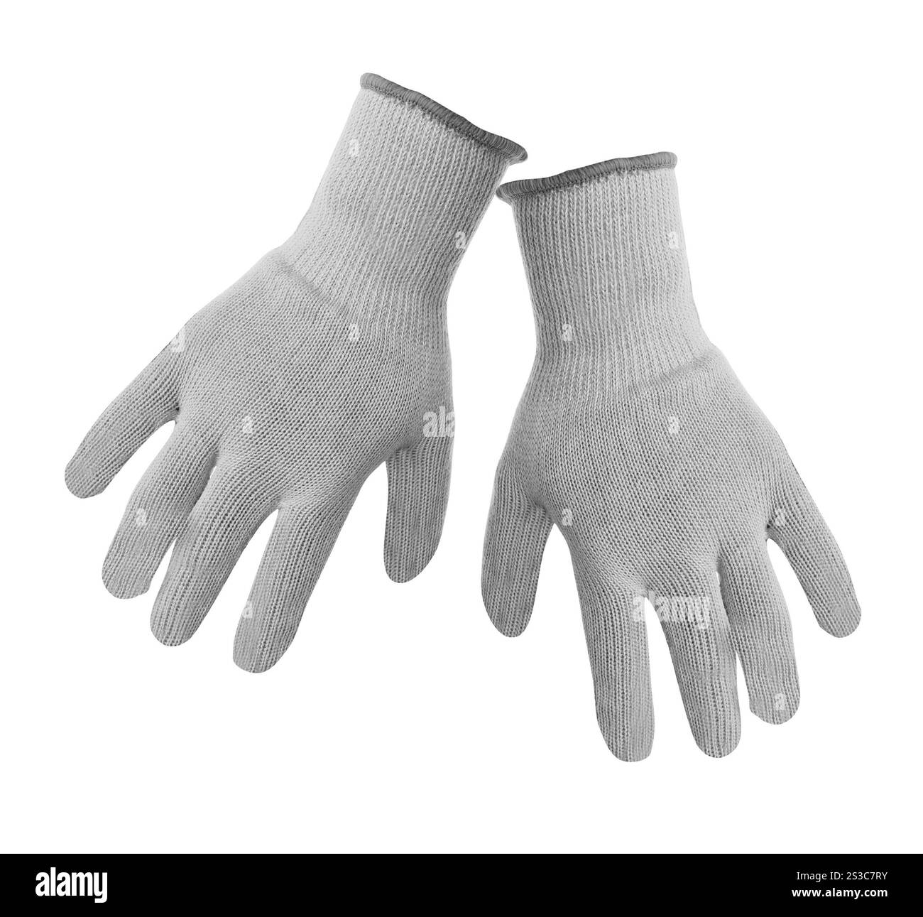 Garden gloves isolated Black and White Stock Photos & Images - Alamy