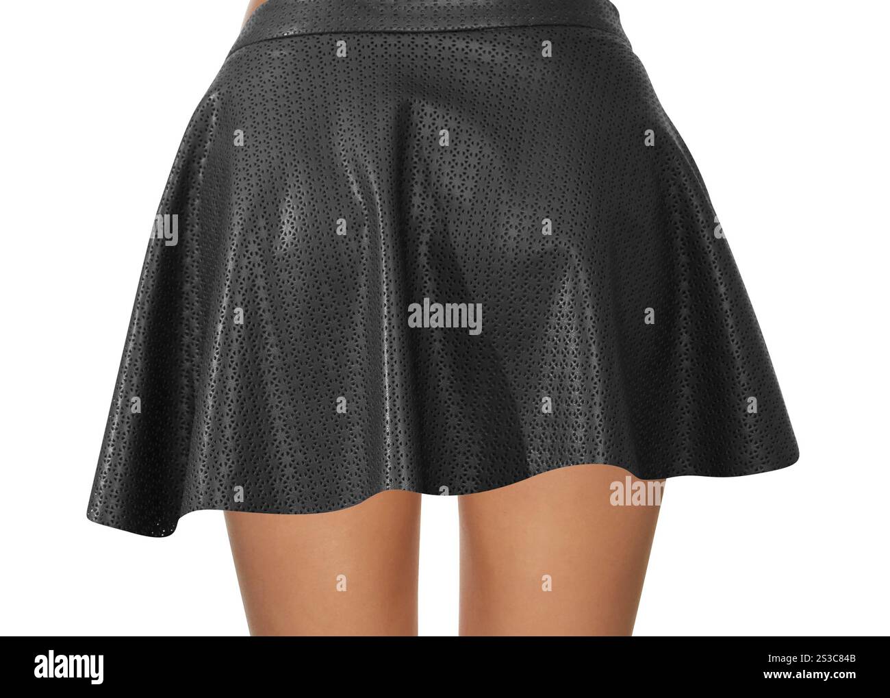Black flared skirt hi-res stock photography and images - Alamy