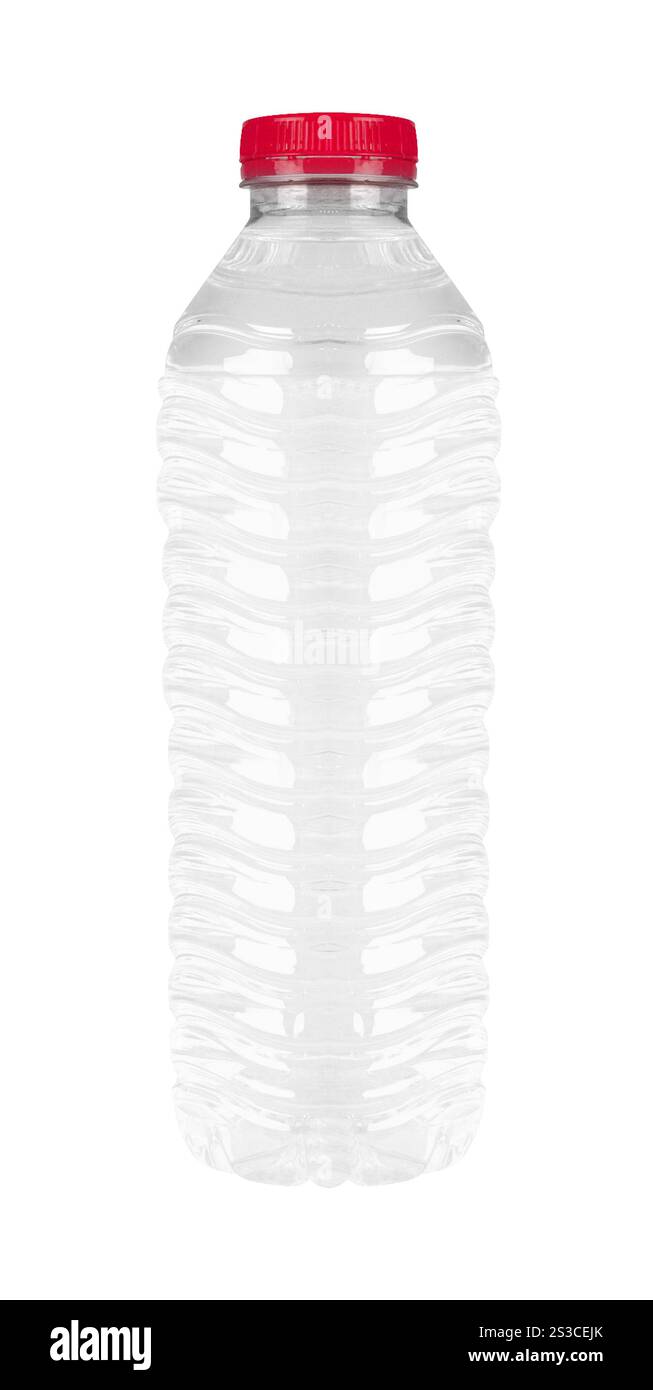 plastic bottle of water isolated on a white background Stock Photo - Alamy