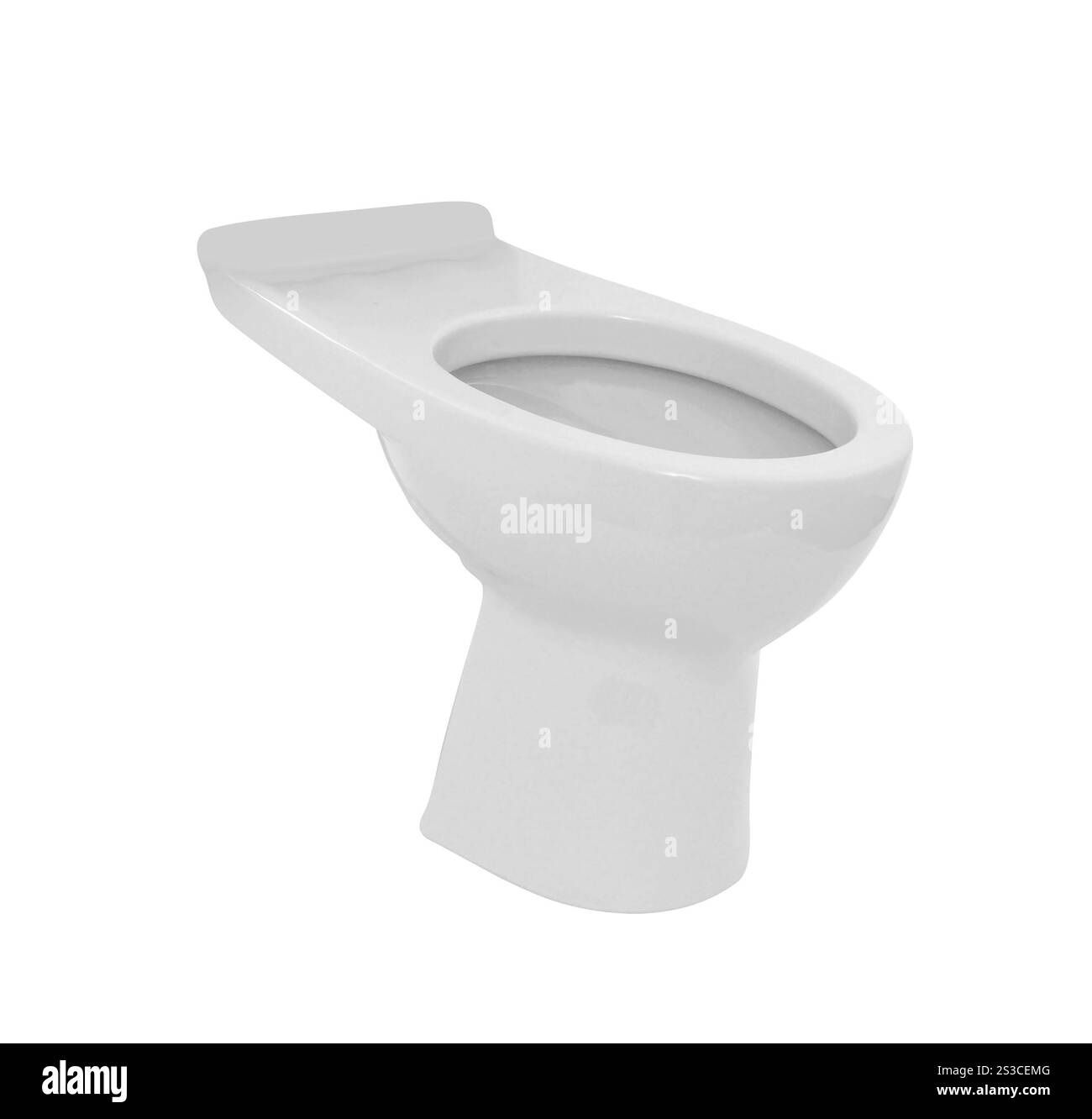 toilet bowl isolated on white background Stock Photo - Alamy