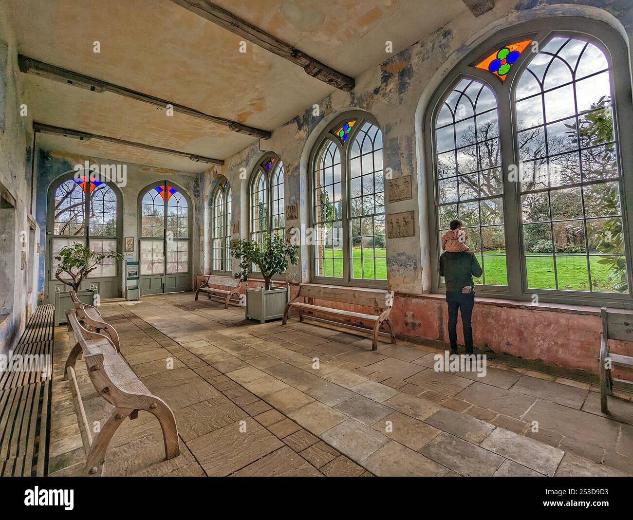 The orangery, Knole Park, national trust in Sevenoaks kent. - Smartphone Captured Stock Image