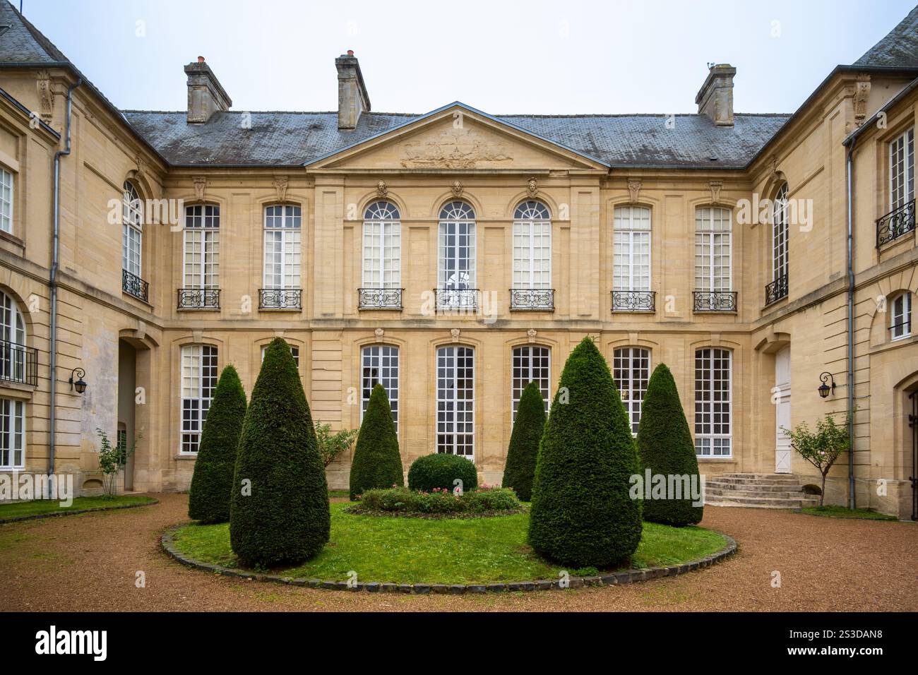 Hôtel de Castilly, Bayeux, Normandy, France Stock Photo
