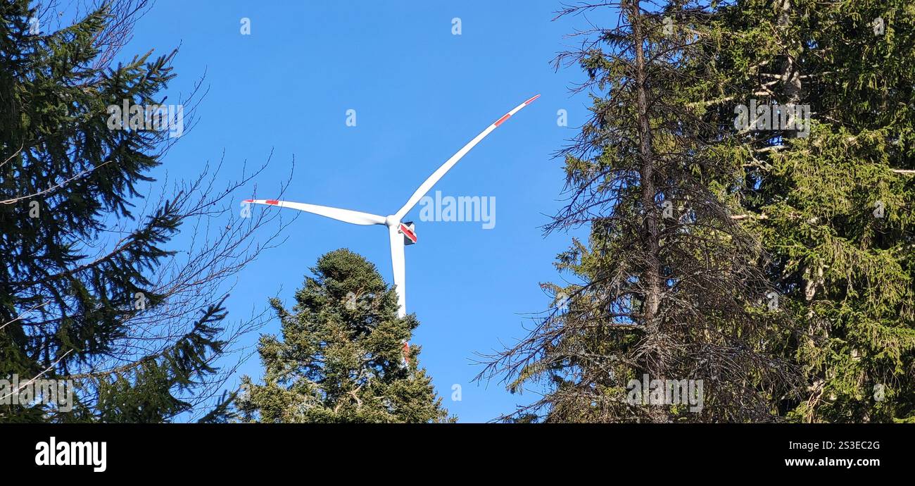 Wind energy: Clean and green - Smartphone Captured Stock Image