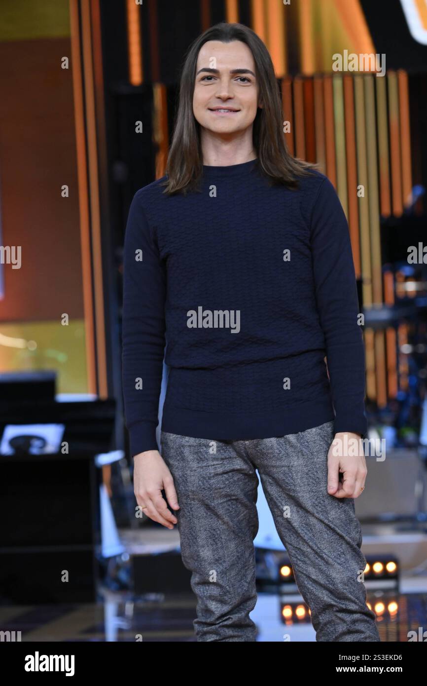 Rome, Italy. 09th Jan, 2025. Rome: Rai Studios ex Dear. Photocall for ...