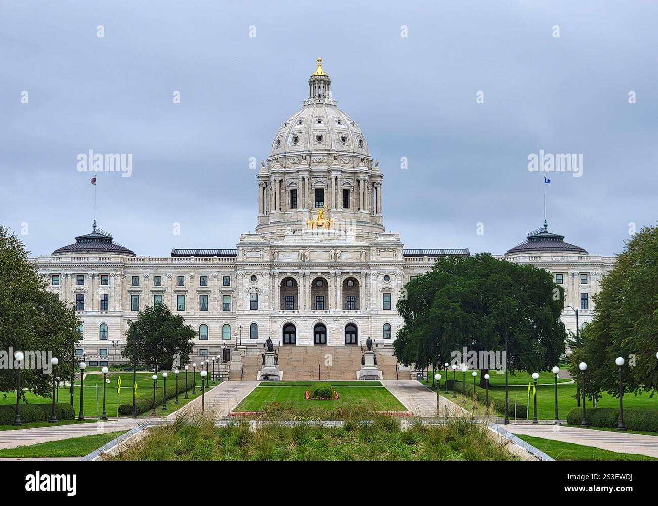 Minnesota State Capitol Building, St Paul, Minnesota - Smartphone Captured Stock Image