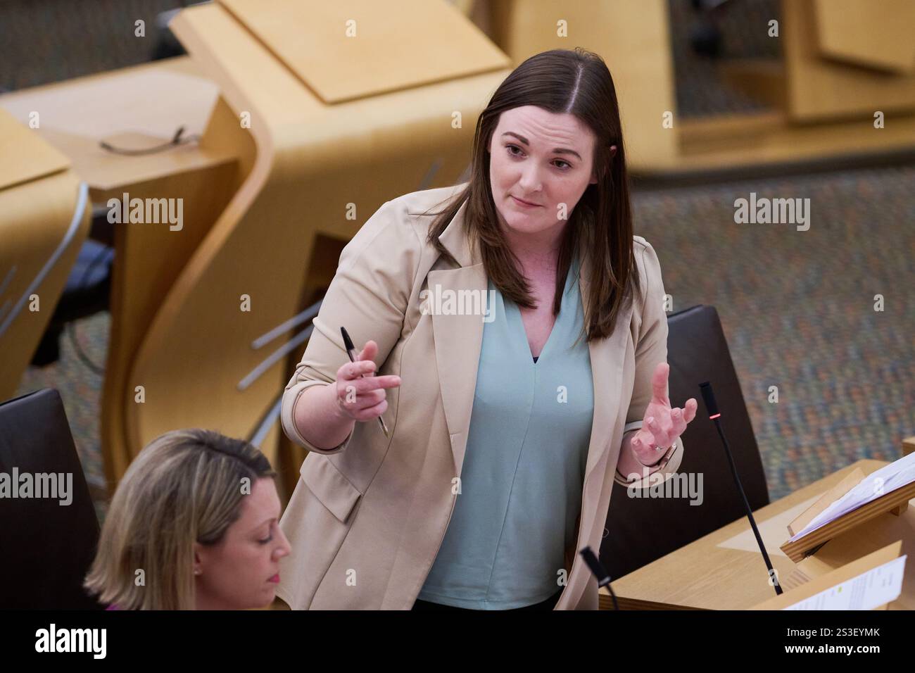 Edinburgh Scotland, UK 09 January 2025. Minister for Children, Young ...