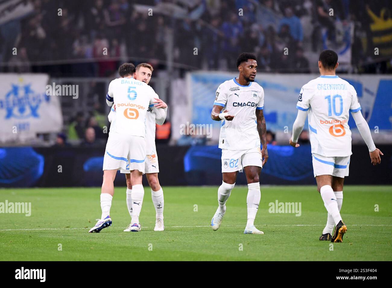 62 Amir MURILLO (om) - 21 Valentin RONGIER (om) during the Ligue 1 ...