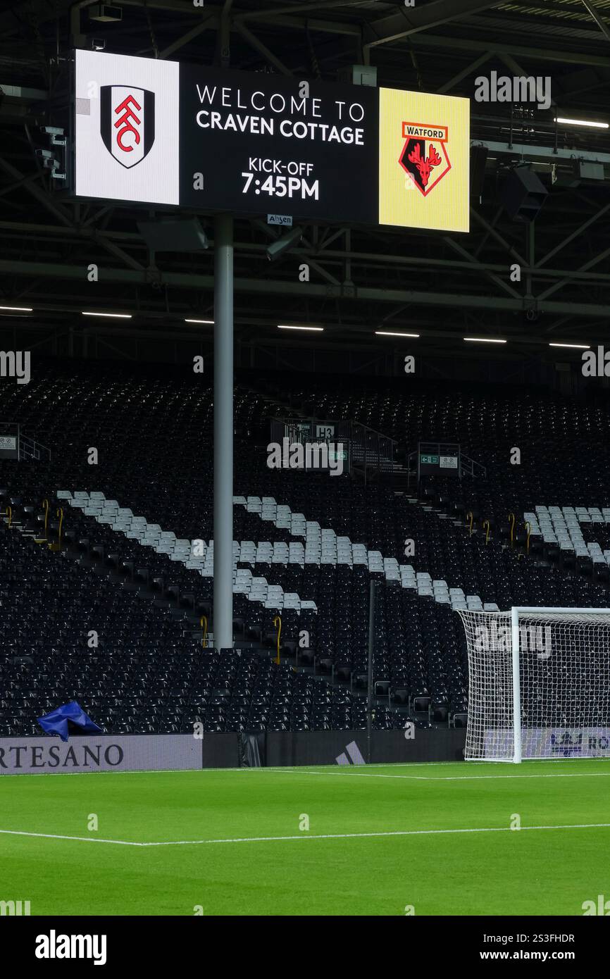 9th January 2025; Craven Cottage, Fulham, London, England; FA Cup Third