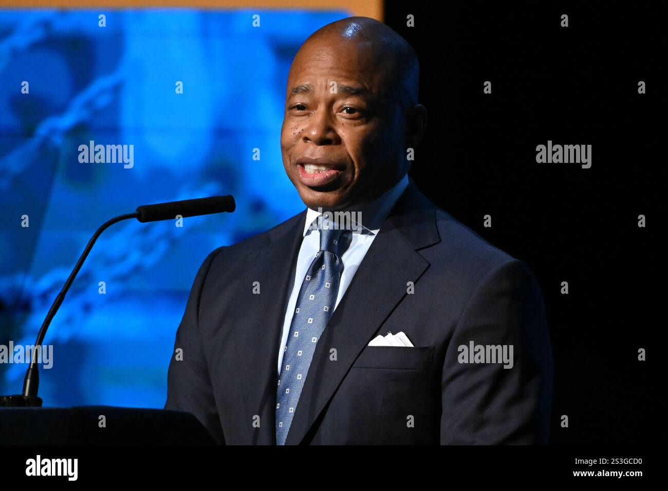 New York City Mayor Eric Adams delivers his fourth State of the City ...
