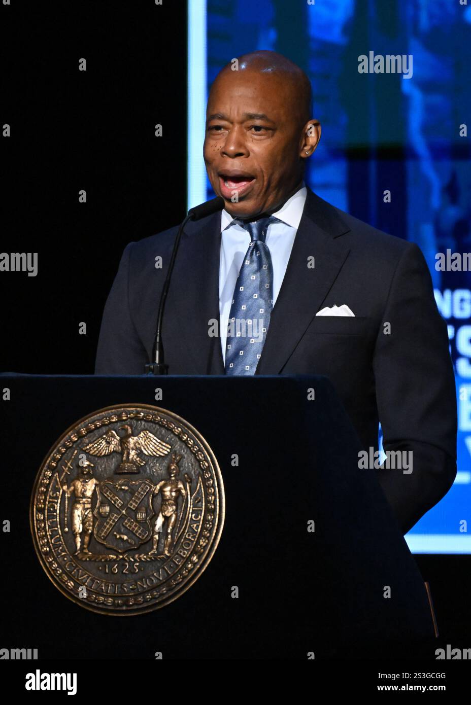 New York City Mayor Eric Adams delivers his fourth State of the City ...
