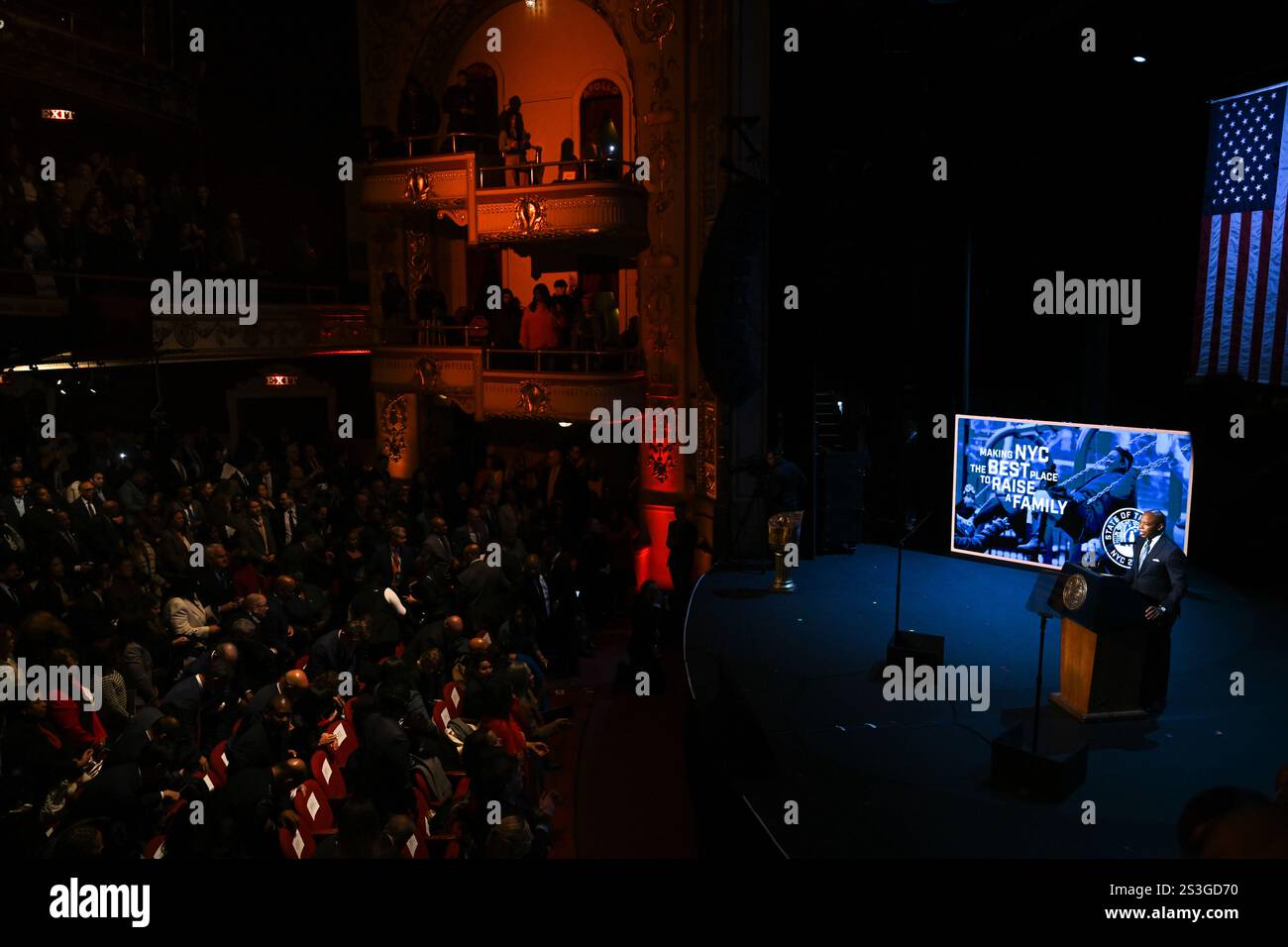 New York City Mayor Eric Adams delivers his fourth State of the City ...