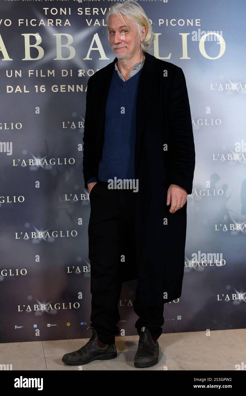 Thomas Ragno Rome, Italy. 09th Jan, 2025. Actor Tommaso Ragno attends the photocall ...