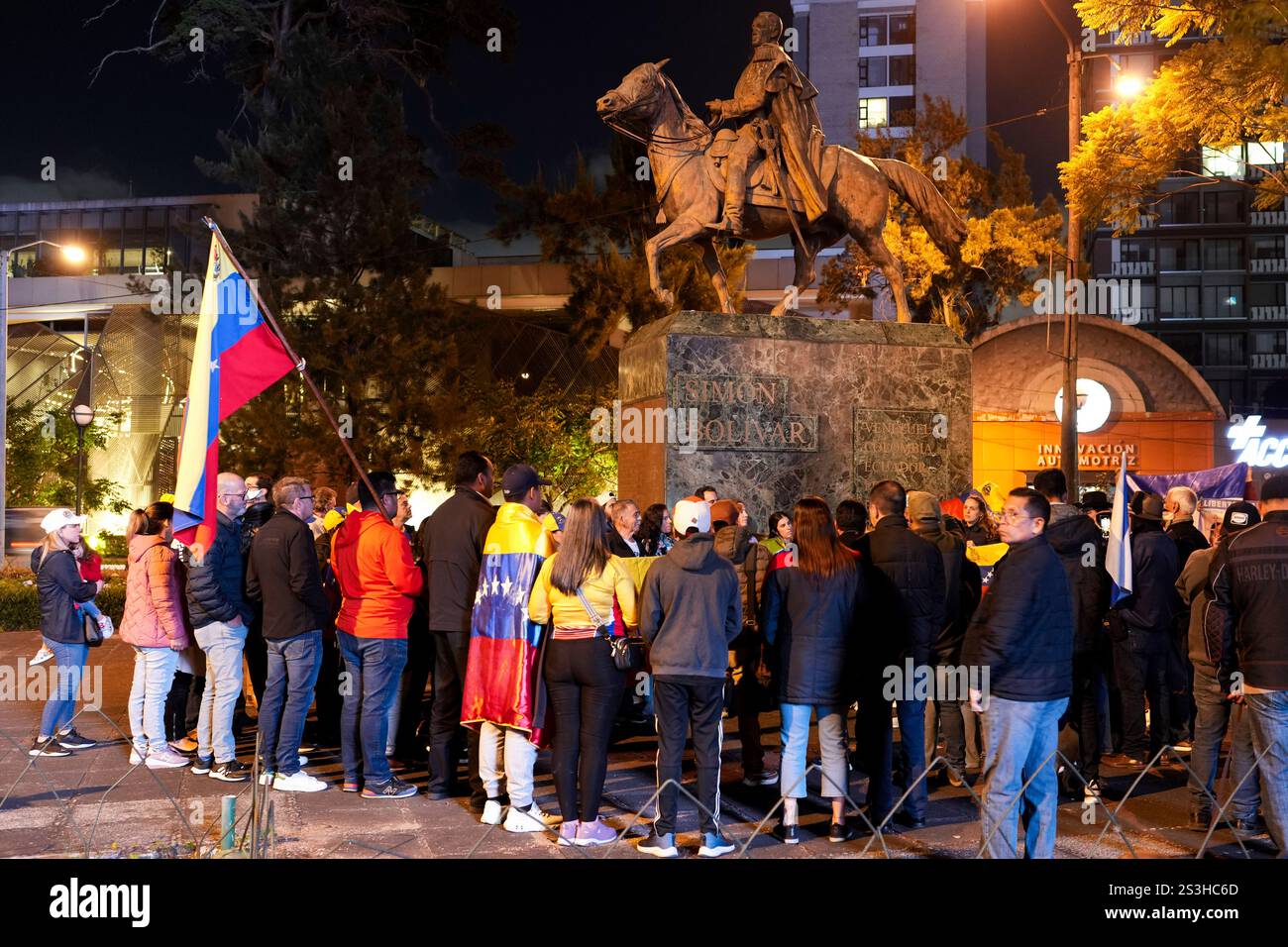 Opponents of Venezuelan President Nicolas Maduro protest the day before