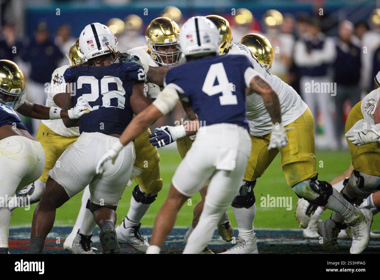 during the Orange Bowl NCAA College Football Playoff semifinal game