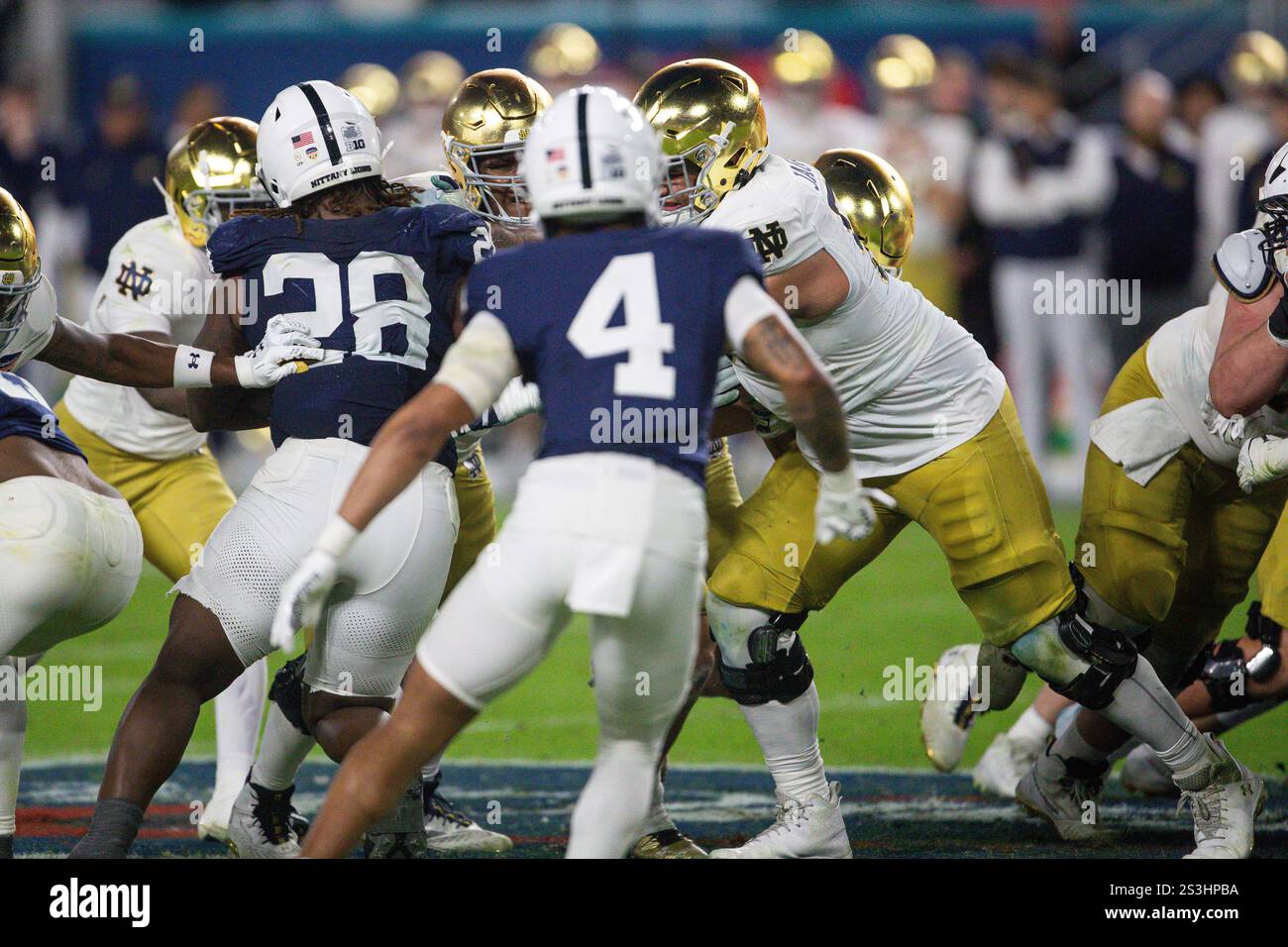 during the Orange Bowl NCAA College Football Playoff semifinal game