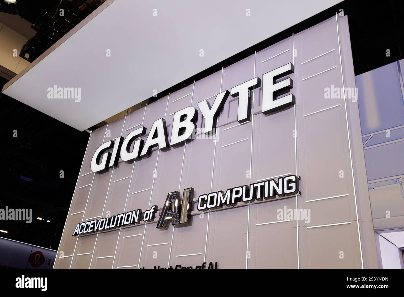 at the Las Vegas Convention Center in Las Vegas on January 9, 2025