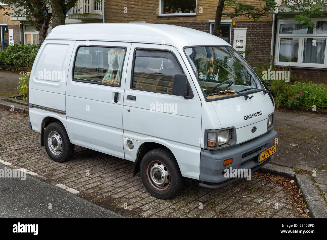 Utrecht, the Netherlands. 15 June 2024. Daihatsu Hijet mini van Stock Photo