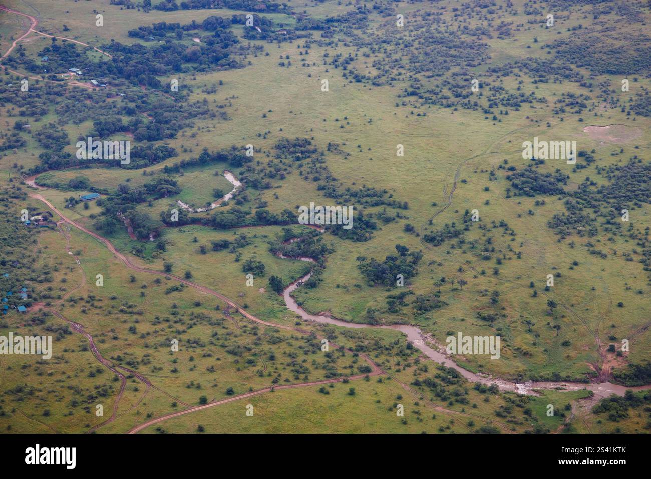 Masai mara aerial hi-res stock photography and images - Alamy