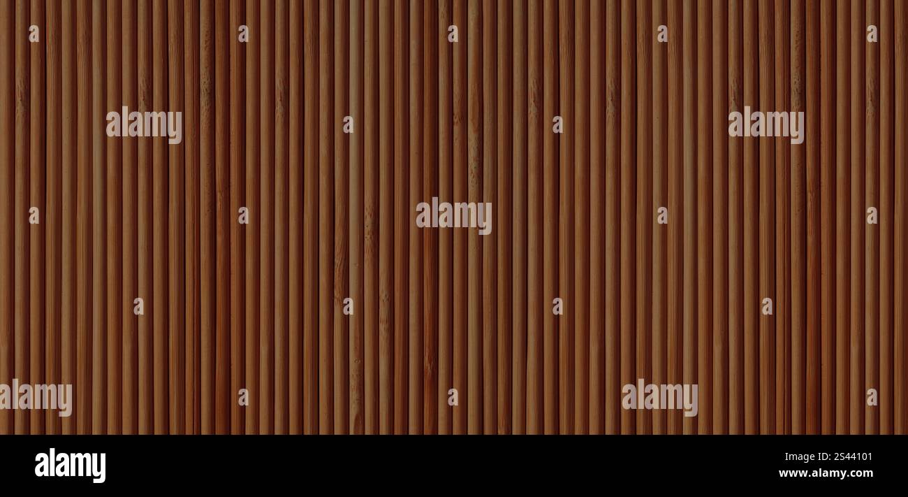 bamboo wooden planks background for design Stock Photo