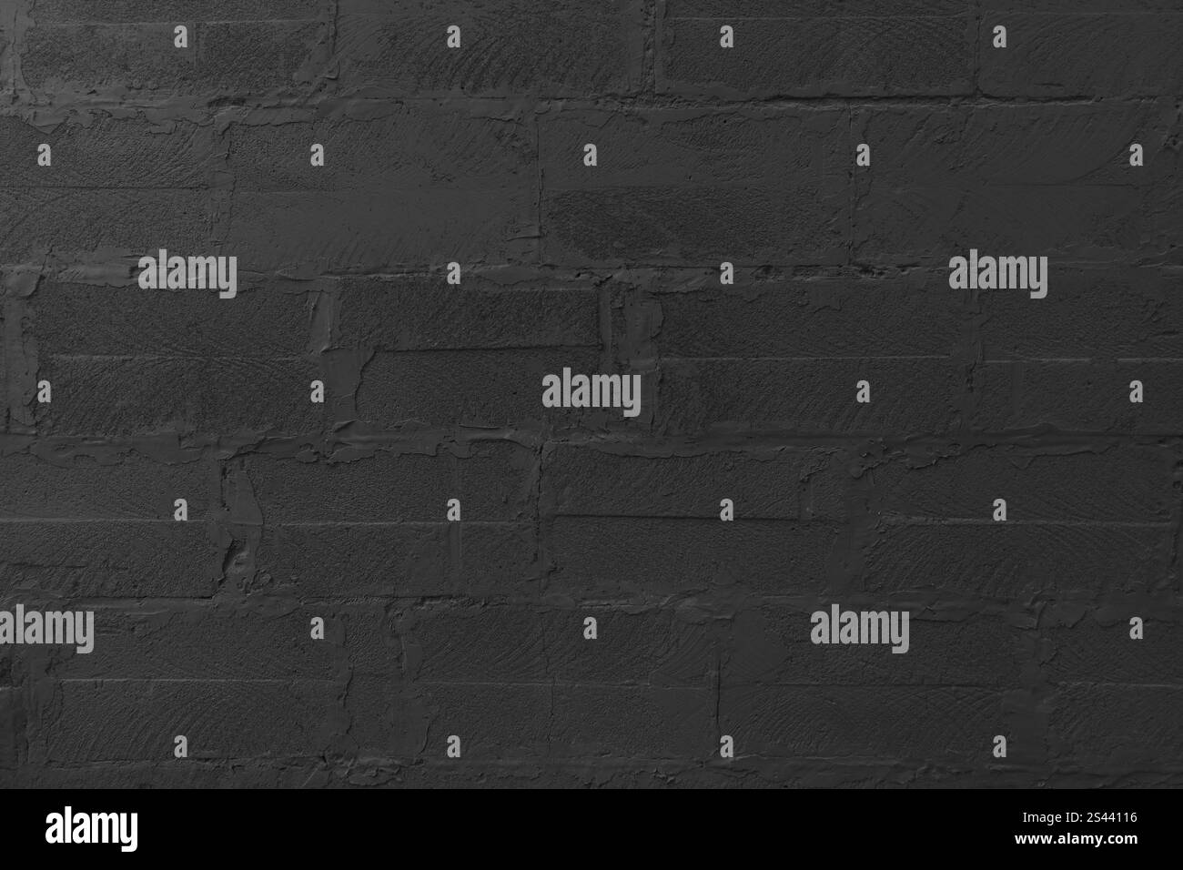 balack brick or cement block uniform background Stock Photo