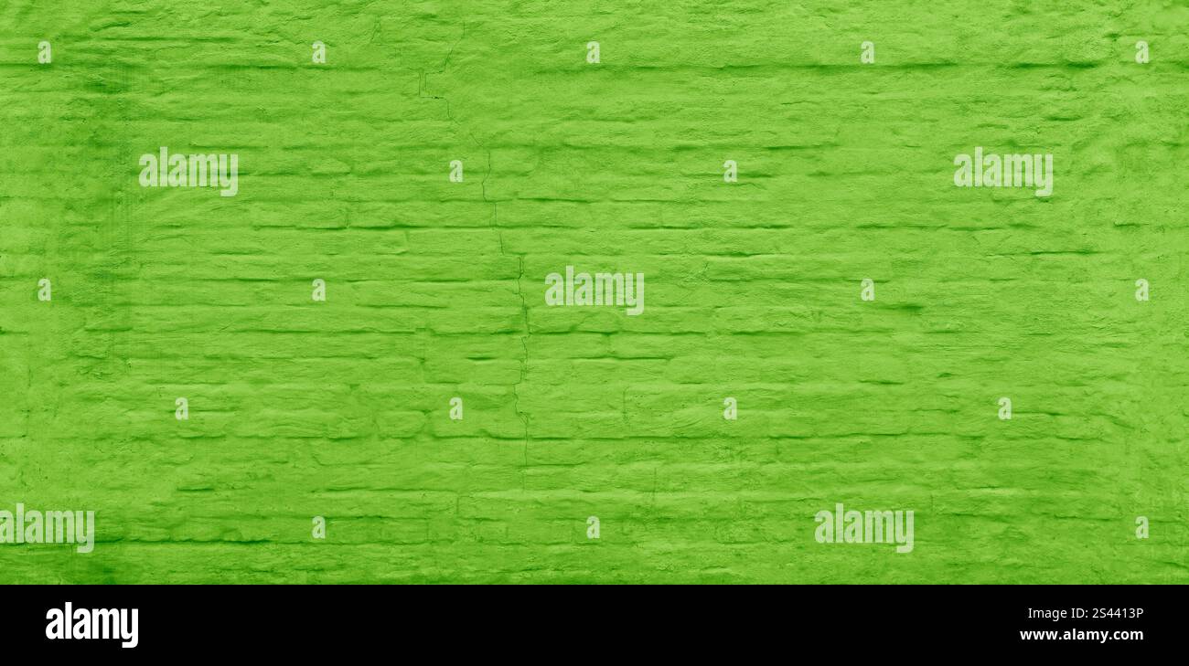 plastered painted brick wall abstract background Stock Photo